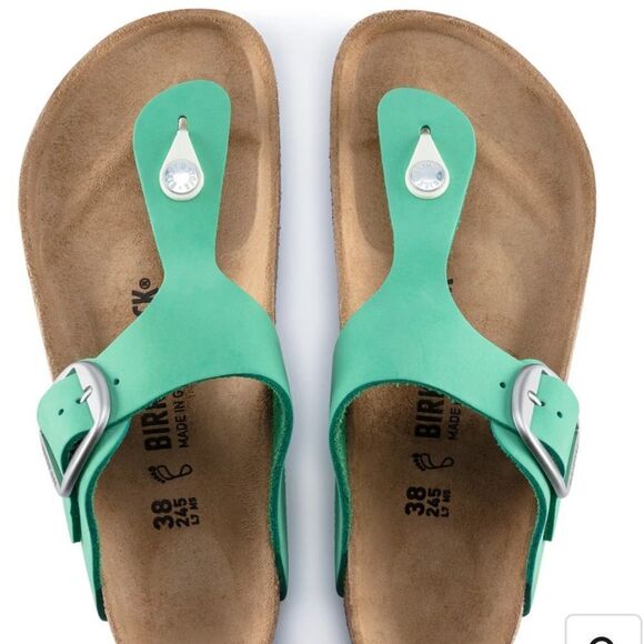 Birkenstock Gizeh Big Buckle Sandal Jade green 37 - Picture 8 of 9